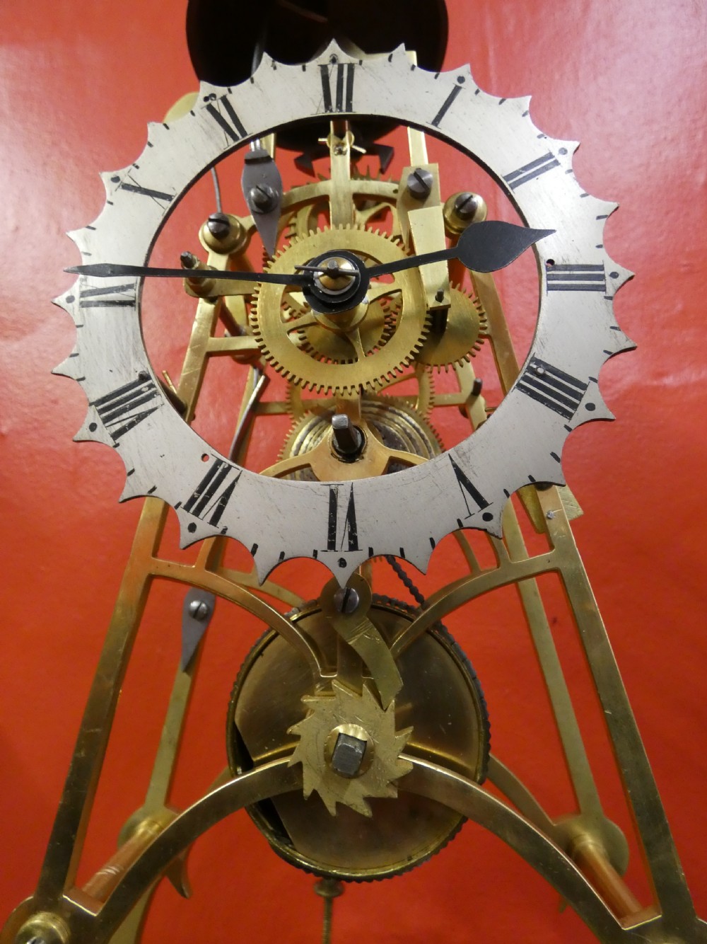Skeleton clock View VI