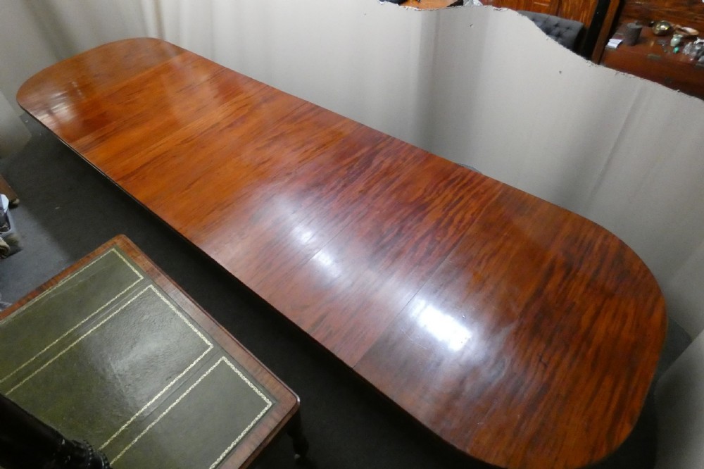 19' mahogany dining table with 6 leaves & leaf carrier View VI