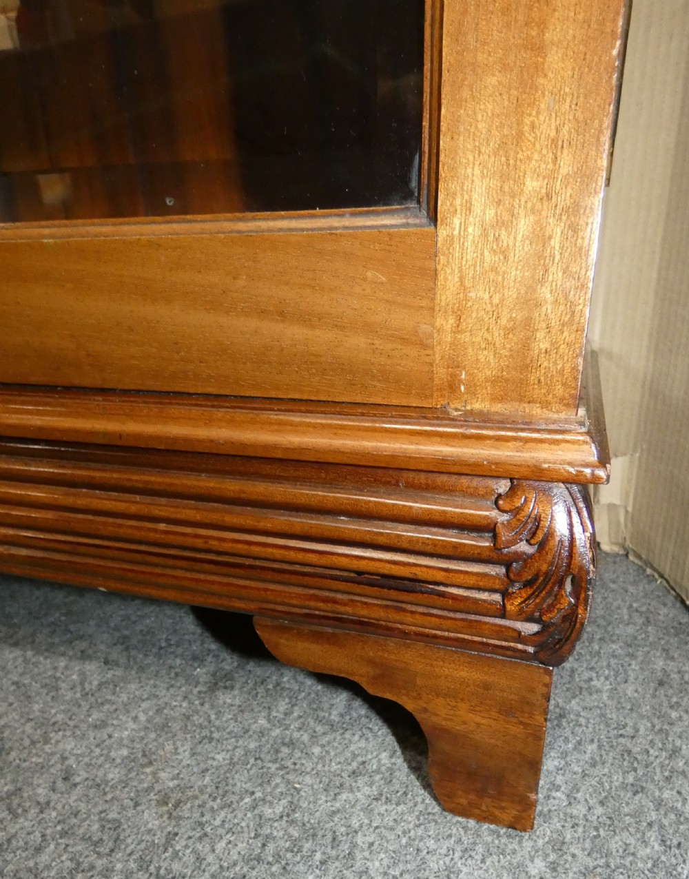 mahogany bookcase View III