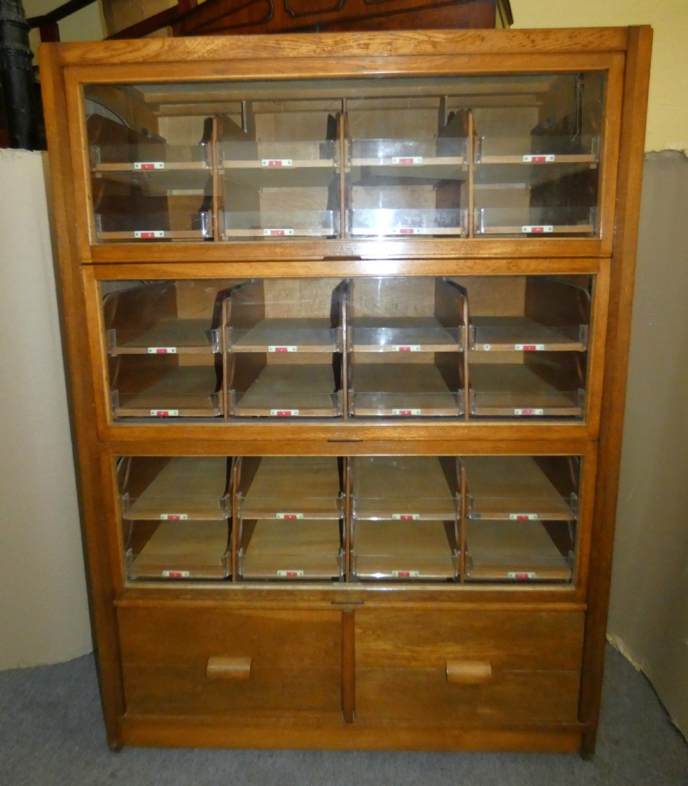 Haberdashery cabinet - F Sage & Co, London