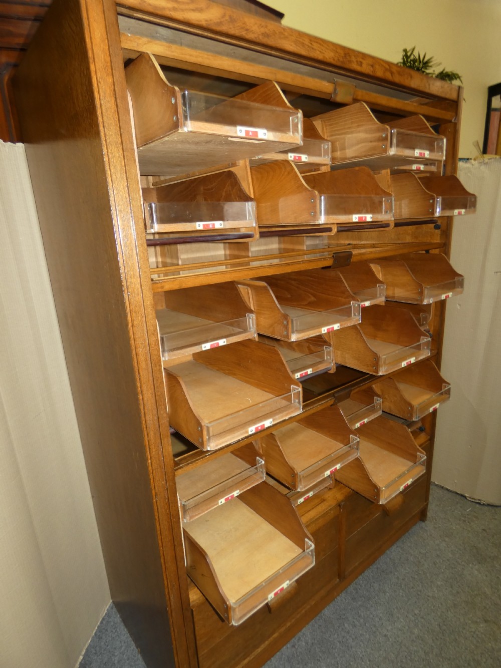 Haberdashery cabinet - F Sage & Co, London View VI