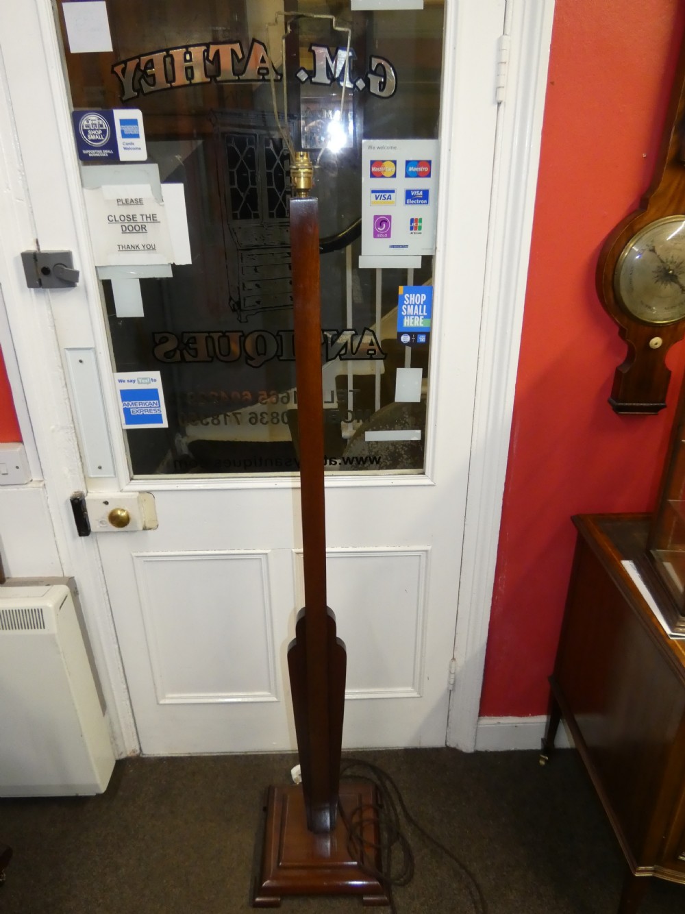 Art Deco standard lamp View VI