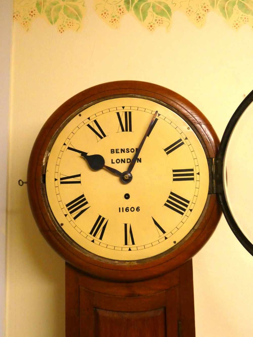 Railway regulator wall clock - JW Benson, London 11606 View V