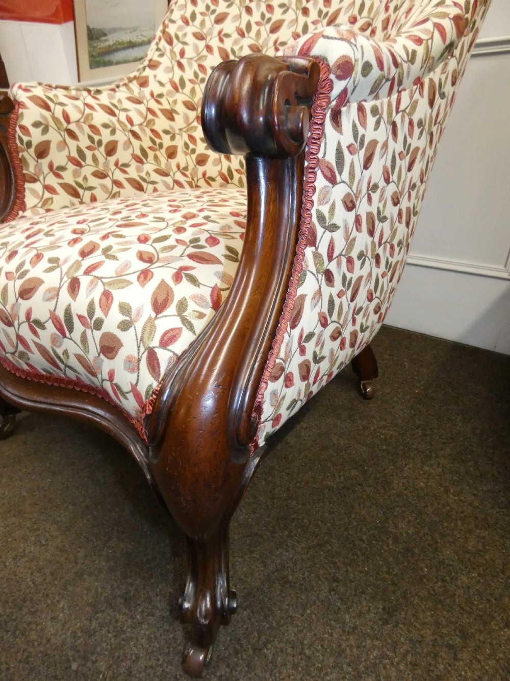 Victorian armchair - Wylie & Lochhead View IV