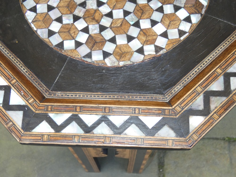 Inlaid Moorish table - Liberty & Co. View IV