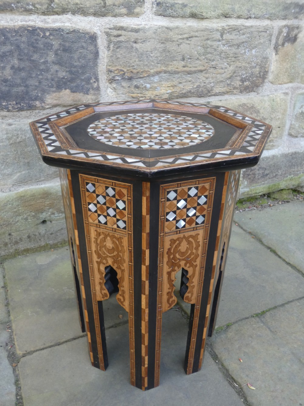 Inlaid Moorish table - Liberty & Co. View VIII