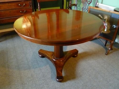 Victorian Mahogany Loo 'Tip Top' Table