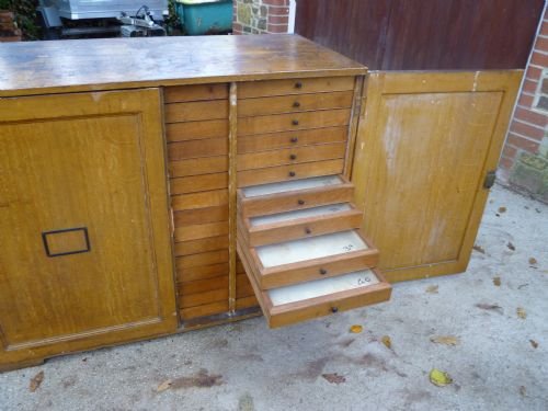 fig 3. 45 DRAWER COLLECTORS CABINET
