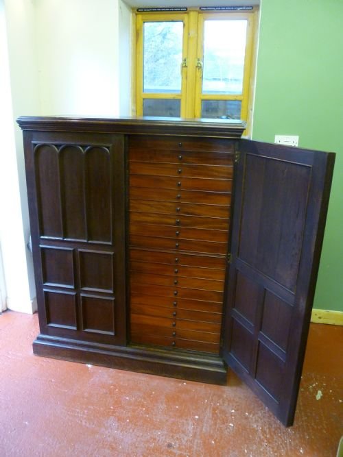 fig 2. 36 DRAWER COLLECTORS CABINET