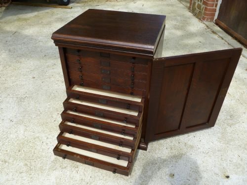 fig 2. COLLECTORS SPECIMEN CABINET BY HILLS OF WILLESDEN