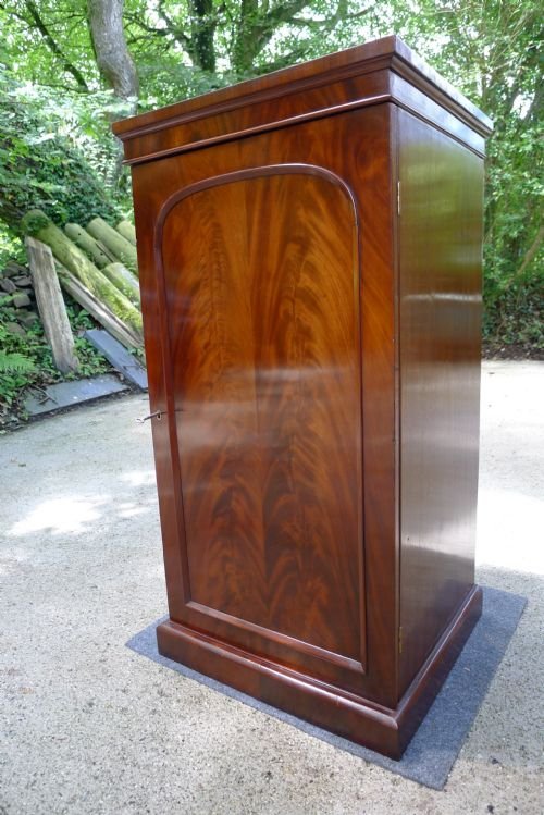 A Superb Mid Victorian Mahogany Collectors Cabinet