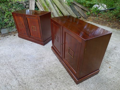 fig 1. A PAIR OF VERY FINE 16 DRAWER, MID VICTORIAN, MAHOGANY COLLECTORS CABINETS, CIRCA 1850.