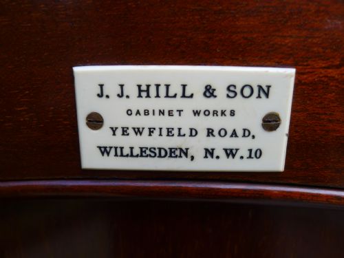 fig 3. A FINE MAHOGANY 20 DRAWER COLLECTORS CABINET BY HILLS OF LONDON.