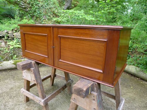 fig 1. A SUPERB QUALITY VICTORIAN 12 DRAWER DEAL AND MAHOGANY COLLECTORS CABINET CIRCA 1890.