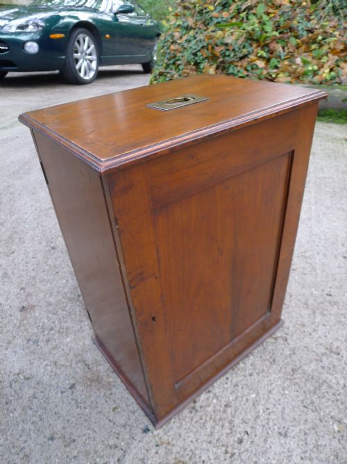 fig 2. A RARE ENTOMOLOGICAL DRYING CABINET BY J.T.CROCKETT OF CAVENDISH SQUARE, LONDON. CIRCA 1880.