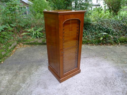 Brady Twenty Drawer Butterfly Collectors Cabinet Circa 1900