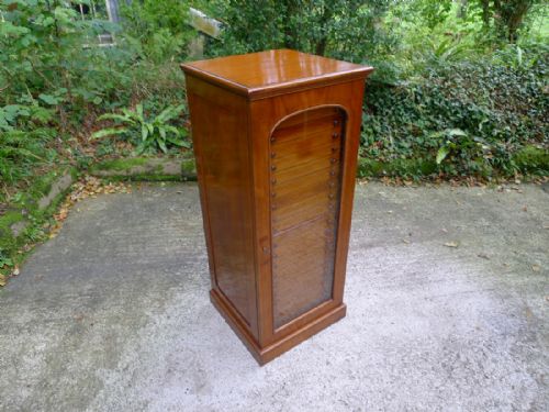fig 1. BRADY TWENTY DRAWER BUTTERFLY COLLECTORS CABINET CIRCA 1900