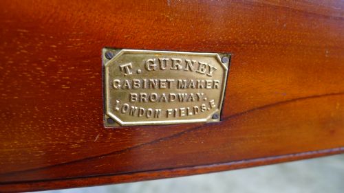fig 2. A VERY FINE 30 DRAWER BUTTERFLY COLLECTORS CABINET BY THOMAS GURNEY. CIRCA 1880