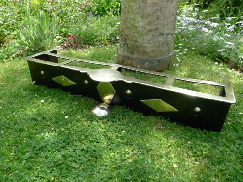 A Georgian Brass Box or Range Fender. Circa 1830.
