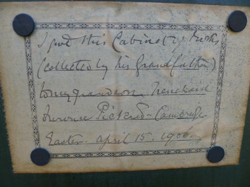 AN EXCELLENT ORIGINAL PAINTED 12 DRAWER COLLECTORS CABINET CIRCA 1870 - ADDITIONAL PHOTO 18