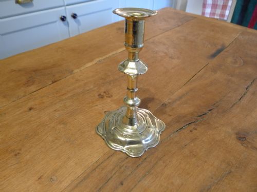 fig 1. A GEORGE GROVE CANDLE STICK CIRCA 1750