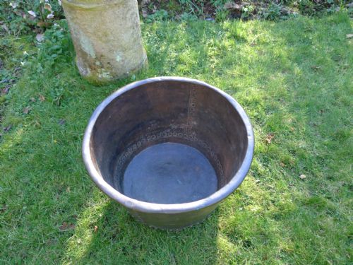 A FINE GEORGIAN COPPER LOG BIN CIRCA 1820 - ADDITIONAL PHOTO 6