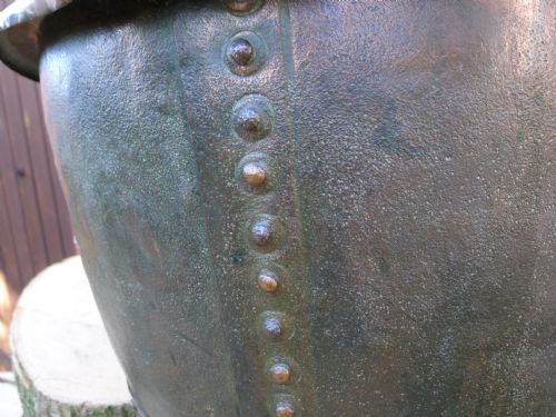 A FINE GEORGIAN COPPER LOG BIN CIRCA 1820 - ADDITIONAL PHOTO 11