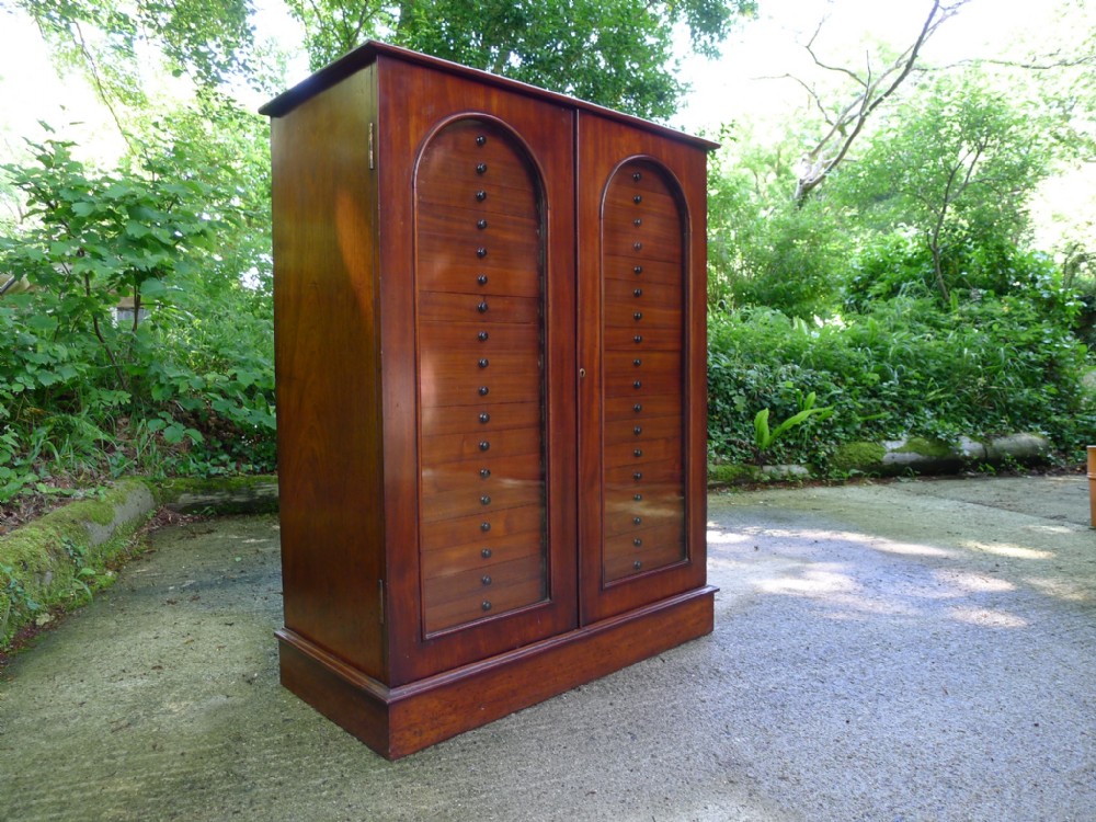 A SUPERB 40 DRAWER, VICTORIAN MAHOGANY COLLECTORS CABINET CIRCA 1880