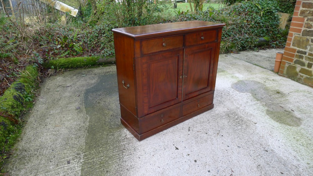 A FINE 28 DRAWER COLLECTORS CABINET CIRCA 1850 IN HONDURAS MAHOGANY View V