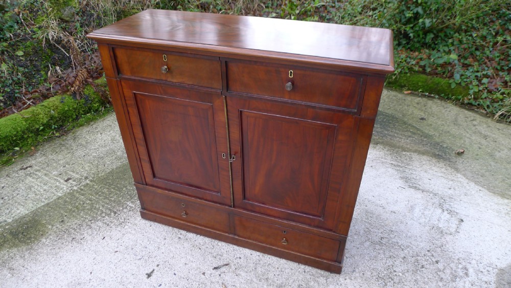 A FINE 28 DRAWER COLLECTORS CABINET CIRCA 1850 IN HONDURAS MAHOGANY View VI