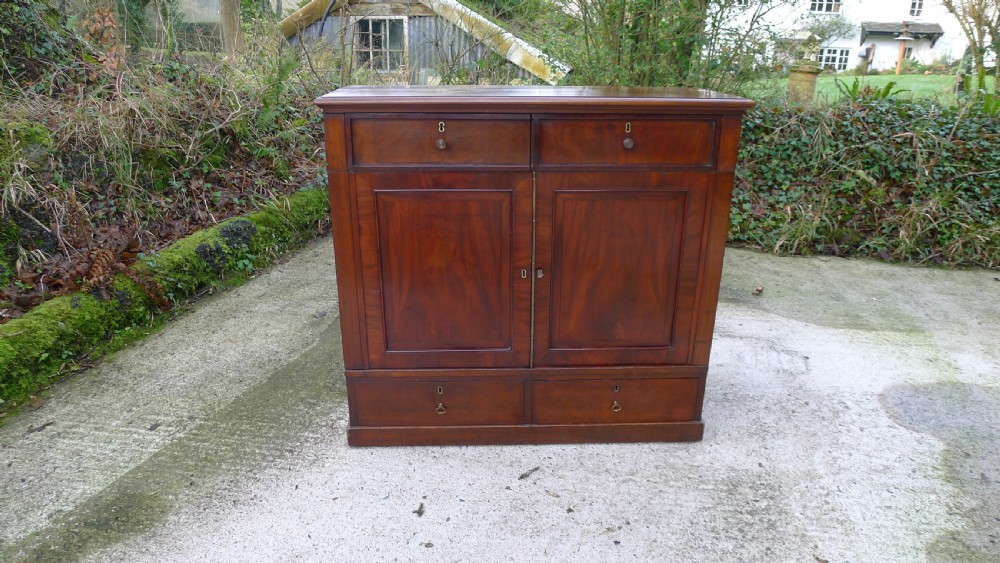 A FINE 28 DRAWER COLLECTORS CABINET CIRCA 1850 IN HONDURAS MAHOGANY View XIII