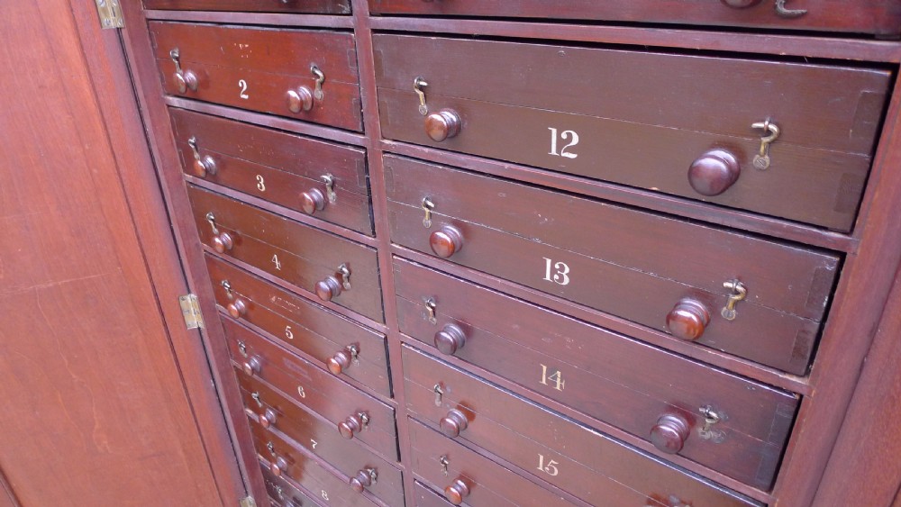 A VERY UNUSUAL AND INTERESTING VICTORIAN MAHOGANY COLLECTORS CABINET. CIRCA 1870. View VI