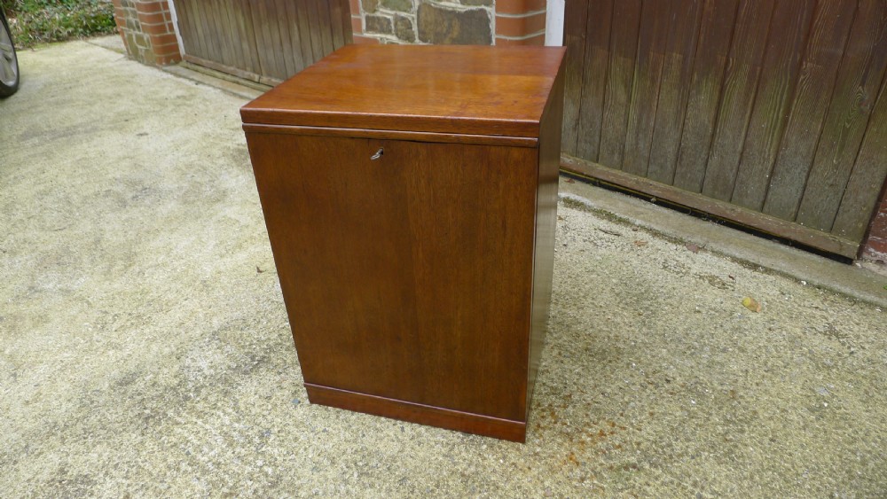 A GOOD MAHOGANY TEN DRAWER HILLS COLLECTORS CABINET. View XI