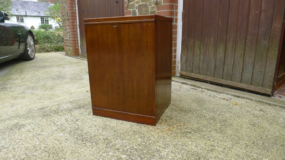 A GOOD MAHOGANY TEN DRAWER HILLS COLLECTORS CABINET. View XIII