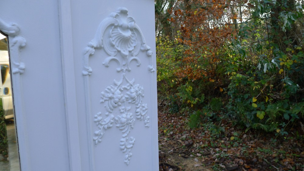 A GOOD PAINTED PINE VICTORIAN WARDROBE CIRCA 1890 View VI