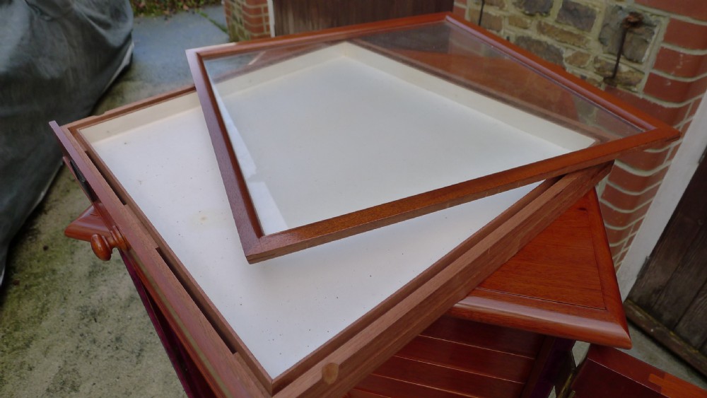 A FINE 20 DRAWER MAHOGANY COLLECTORS CABINET. CIRCA 1910. View XII