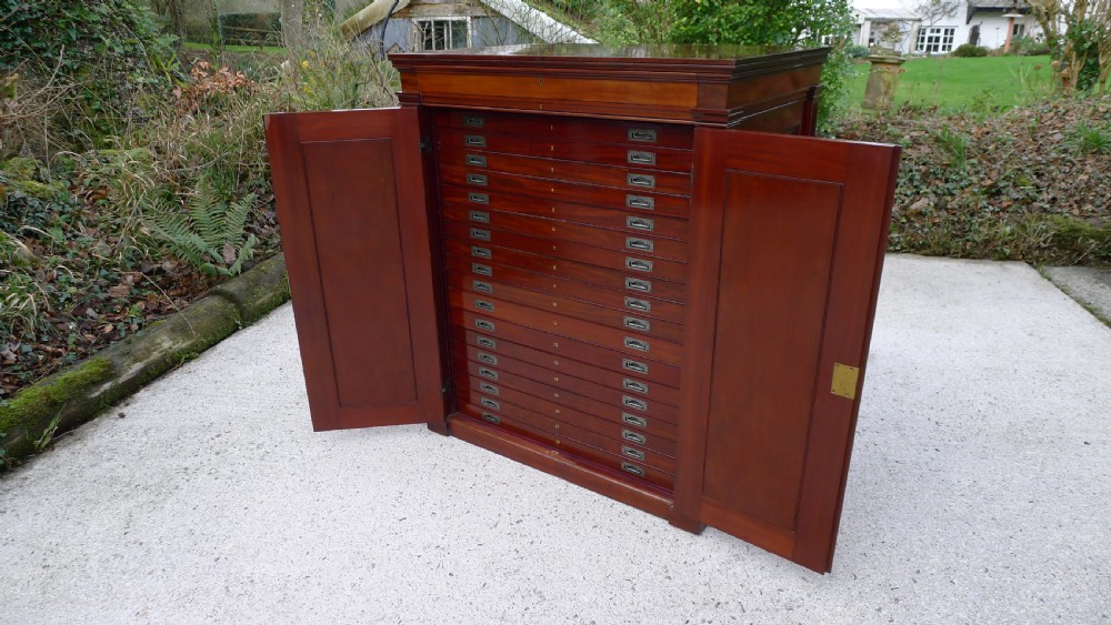 A MUSEUM QUALITY LATE VICTORIAN COLLECTORS CABINET BY HOLLAND & SONS. CIRCA 1890. SOURCE, THE BRITISH MUSEUM. LONDON. ENGLAND.