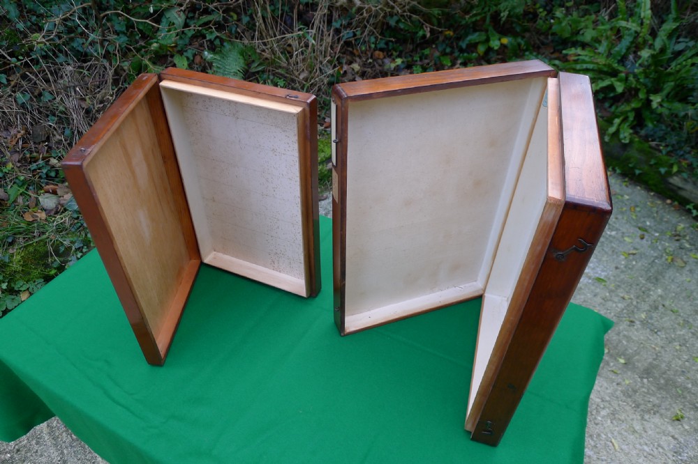 2 GOOD COLLECTORS CABINET STORAGE BOXES. CIRCA 1890. J.T.CROCKETT View IX