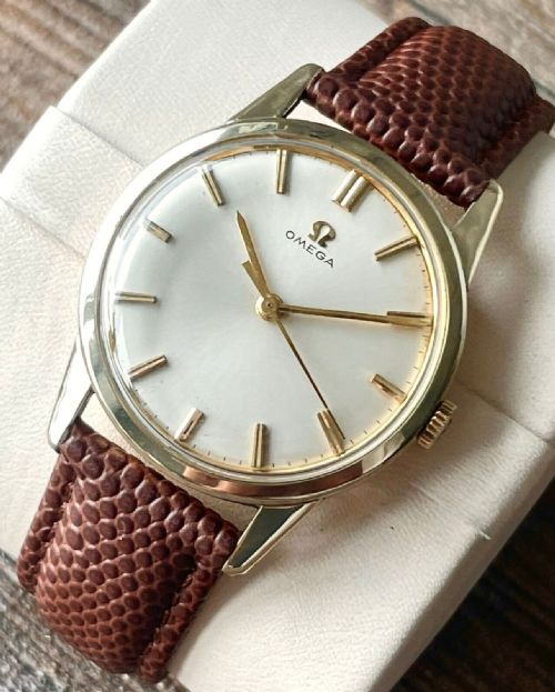 Omega Manual Watch Vintage Men's 1959, Serviced + Warranty
