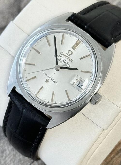 Omega Constellation Automatic Watch Vintage Men's 1968, Warranty + Serviced
