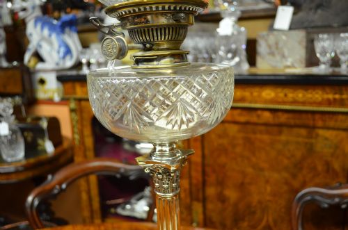 PLATED OIL LAMP - ADDITIONAL PHOTO 3