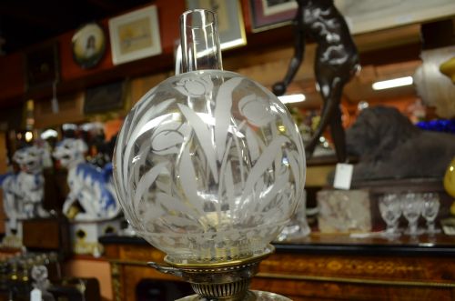 PLATED OIL LAMP - ADDITIONAL PHOTO 4