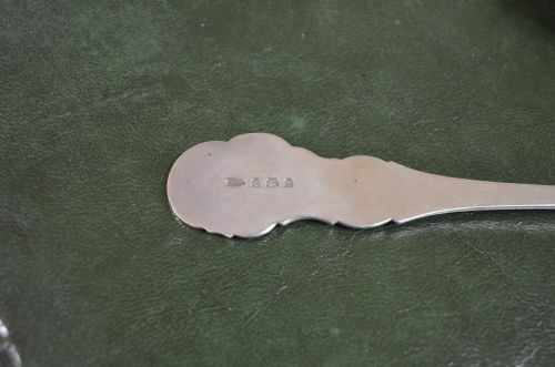 PAIR OF ART NOUVEAU SILVER SPOONS - ADDITIONAL PHOTO 3