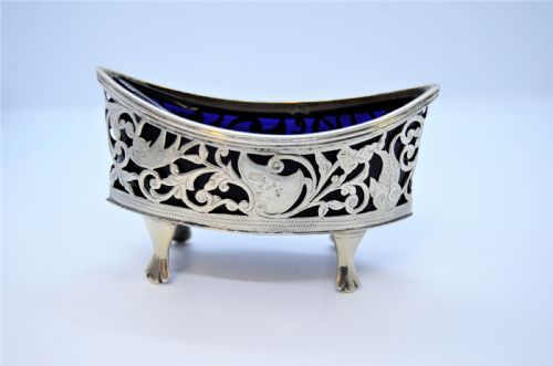 PAIR OF SILVER SALTS - ADDITIONAL PHOTO 1
