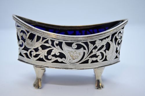 PAIR OF SILVER SALTS - ADDITIONAL PHOTO 3