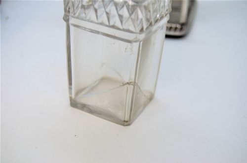 GEORGIAN SILVER CRUET SET - ADDITIONAL PHOTO 4