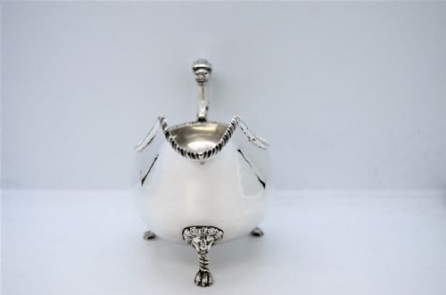 SILVER SAUCE BOAT BIRMINGHAM - ADDITIONAL PHOTO 4