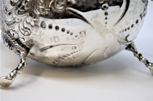 IRISH SILVER CREAM JUG - ADDITIONAL PHOTO 3