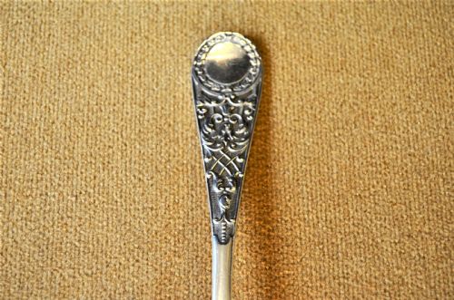 PAIR OF SILVER SERVING SPOONS - ADDITIONAL PHOTO 1