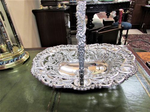 Ornate Georgian Silver Basket